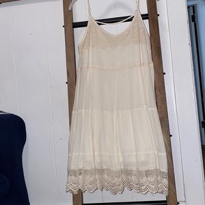 Cream Summer Dress